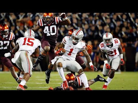 Braxton Miller Spin Move Touchdown vs. Virginia Tech