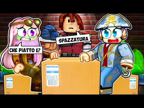 FACCIO MANGIARE LA SPAZZATURA ALLA GENTE RICCA! - ROBLOX