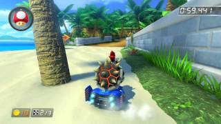 DS Cheep Cheep Beach - 1:44.401 - Łation (Mario Kart 8 World Record)