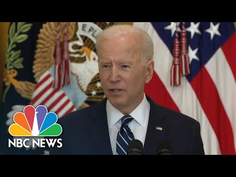 Biden Announces New Covid Vaccine Goal At First Press Conference | NBC Nightly News