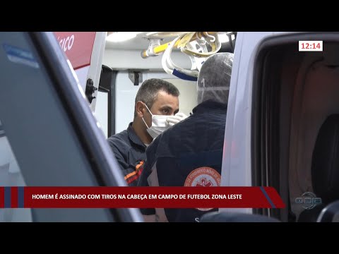 Homem é assinado com tiros na cabeça em campo de futebol zona leste 03 10 2022