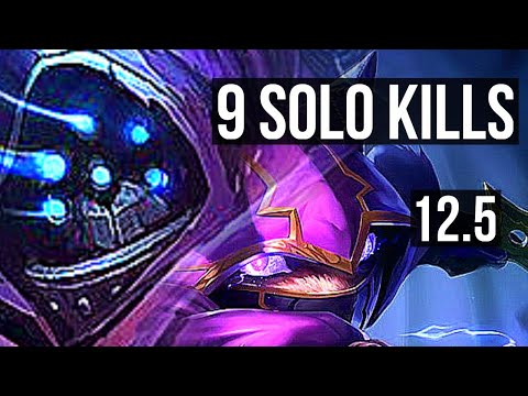 JAX vs KENNEN (TOP) | 9 solo kills, 700+ games, Rank 11 Jax | EUW Grandmaster | 12.5