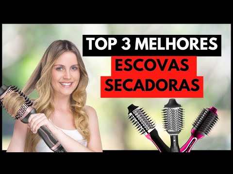 🏆 TOP 3 MELHORES ESCOVAS SECADORAS - Saiba Qual é a Melhor Escova Secadora de 2024! 🏆