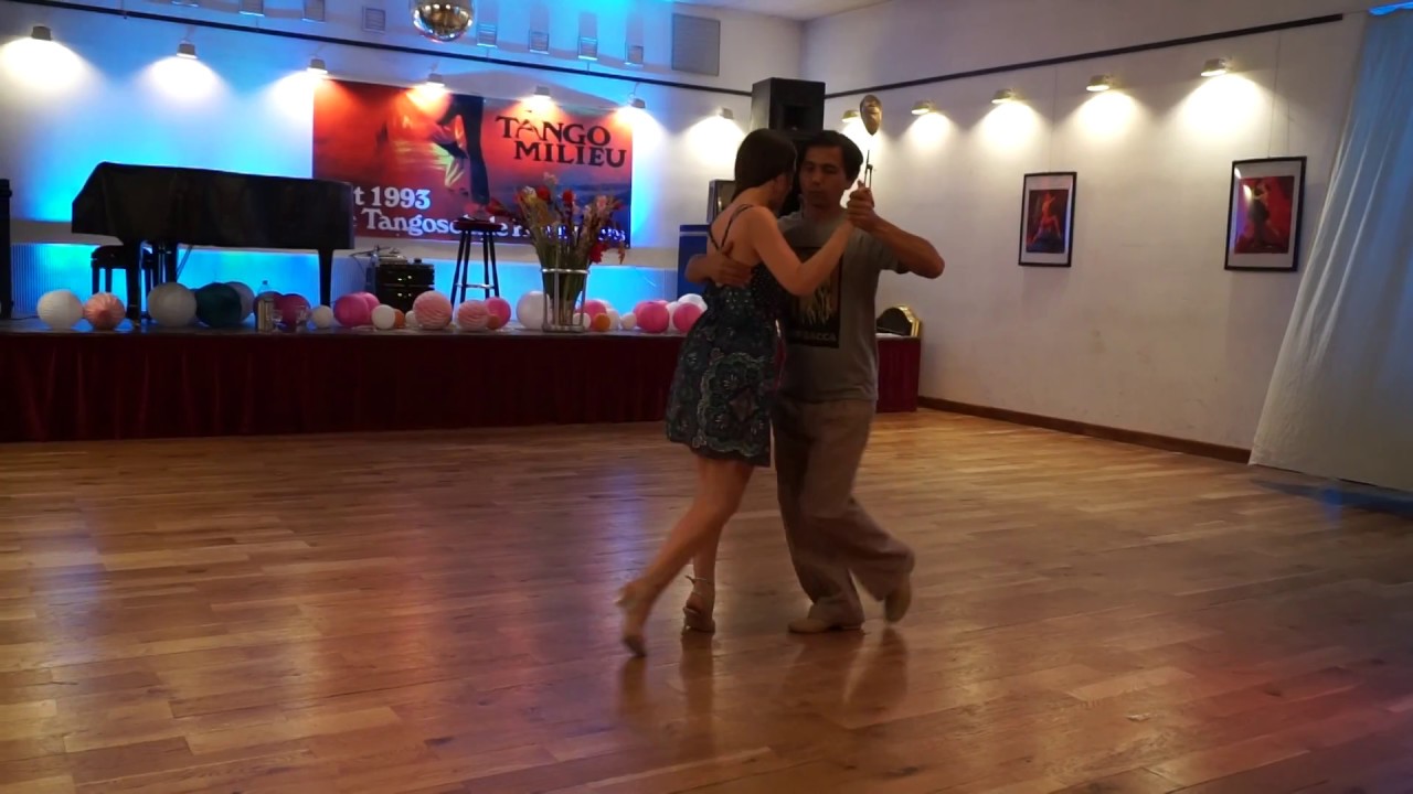 Esteban y Virginia lesson Tomadas/Taken Hannover Tango-Milieu 2018