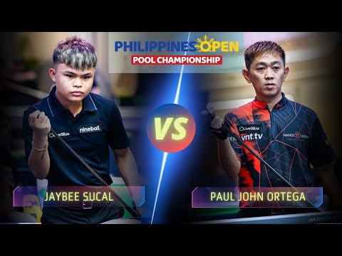 𝐉𝐀𝐘𝐁𝐄𝐄 𝐒𝐔𝐂𝐀𝐋 𝐕𝐒 𝐏𝐀𝐔𝐋 𝐉𝐎𝐇𝐍 𝐎𝐑𝐓𝐄𝐆𝐀 | 𝐏𝐇𝐈𝐋𝐈𝐏𝐏𝐈𝐍𝐄𝐒 𝐎𝐏𝐄𝐍 𝐏𝐎𝐎𝐋 𝐂𝐇𝐀𝐌𝐏𝐈𝐎𝐍𝐒𝐇𝐈𝐏 #billiards #9ballpool