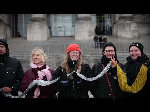 Stricken gegen Gewalt: Das große Finale am Bundestag (VLog)