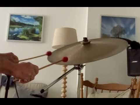 Wuhan Wuhan 22’’vintage hand hammered  pang cymbal …. image 7
