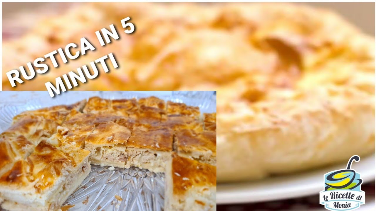 RUSTICA AL TONNO pronta in 5 minuti!