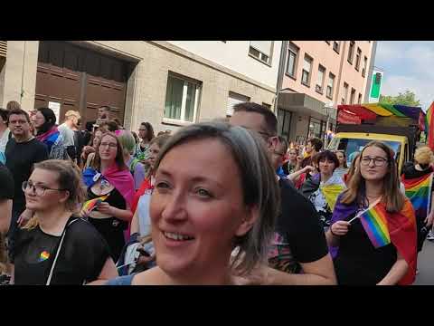 CSD Karlsruhe 2022, Demo-Parade komplett; Karlsruhe Gay Pride 2022
