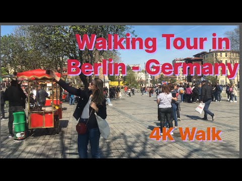 4K WALKING TOUR - BERLIN STEGLITZ - EUROTRIP - THE TRADITIONAL MARKET OF GERMANY