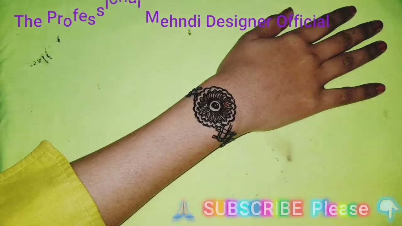 Mehndi Design | Simple Easy Mehndi Design