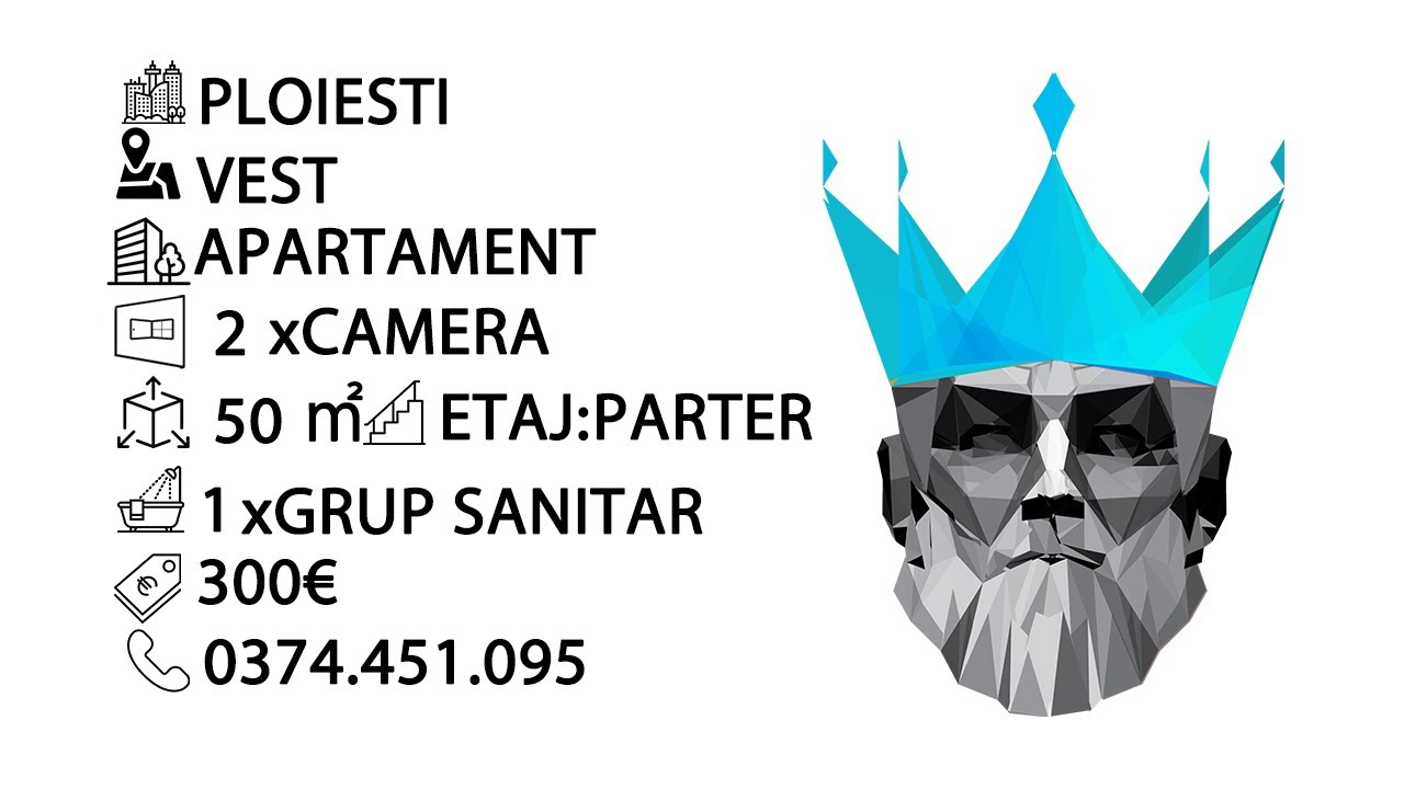 Tur video   Vest - Lamaita | 2 Camere | Zona linistita| Gradinite si Scoli |  
