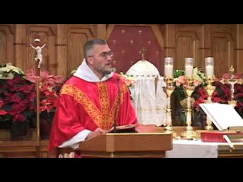 Dec 26 - Homily: St. Stephen Christmas Martyr