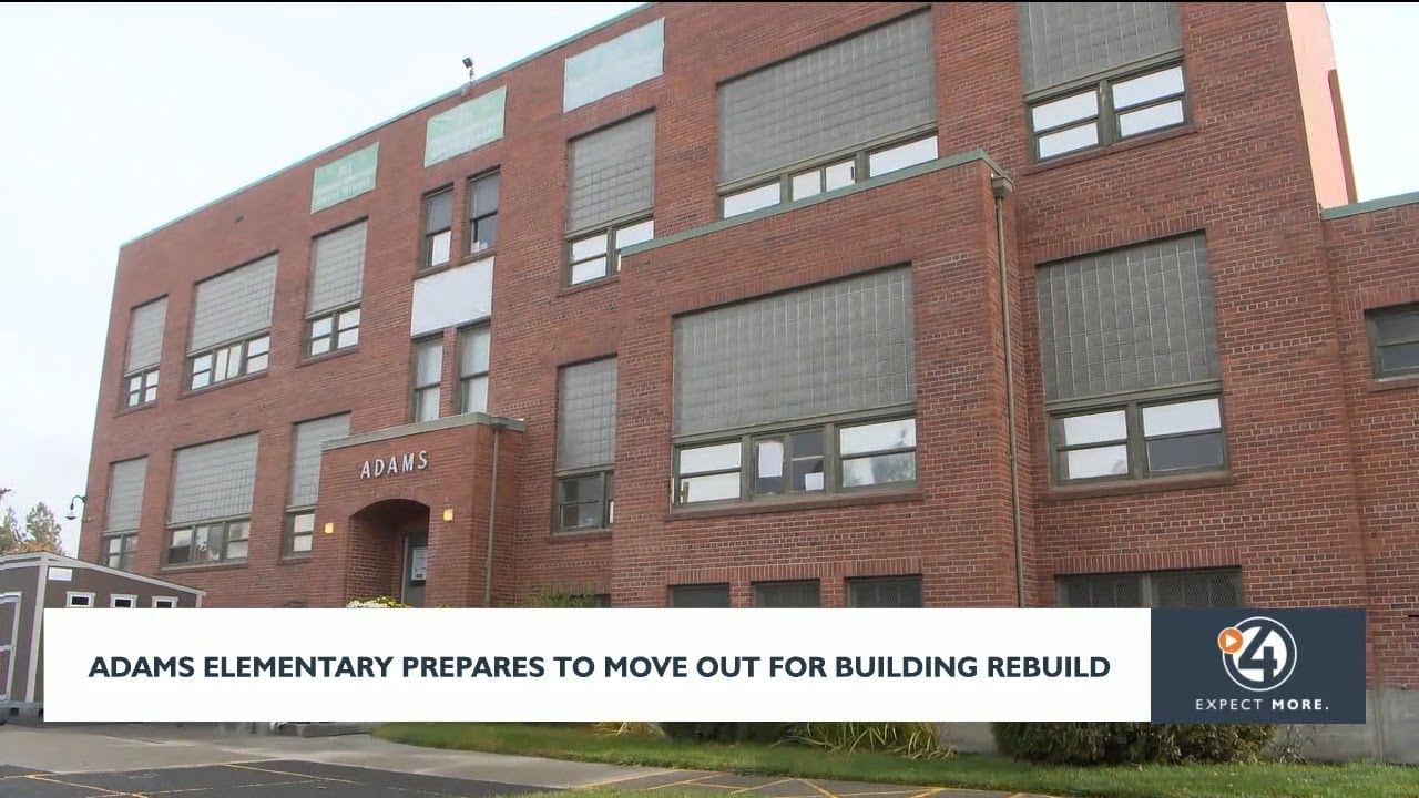 Adams Elementary prepares to move out for building rebuild