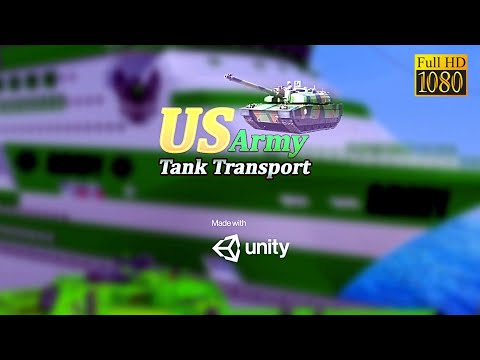 2021 US Army Ship Transport:Tank Simulator Game Review 1080p Official Game valley
