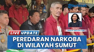 Warung Kopi, Kuburan, dan Parkiran Masjid Jadi Lokasi COD Narkoba di Sumut, 149 Orang Dibekuk