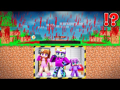 Blood Rain vs Doomsday Bunker in Minecraft!