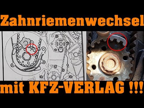 VW 2.0 TDI - ZAHNRIEMENWECHSEL MIT KFZ-VERLAG | TEIL 1 🔧📓🔧