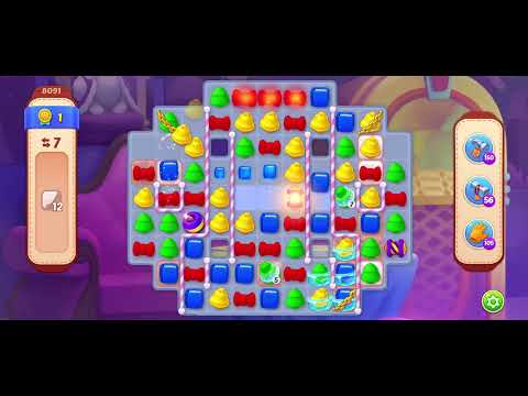 Homescapes Level 8091 夢幻家園 第8091關- No boosters