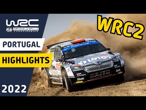 WRC Rally Highlights : WRC Vodafone Rally de Portugal 2022 : WRC2 Friday
