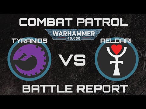 Aeldari Vs Tyranids - 40K 10th Edition Combat Patrol Battle Report
