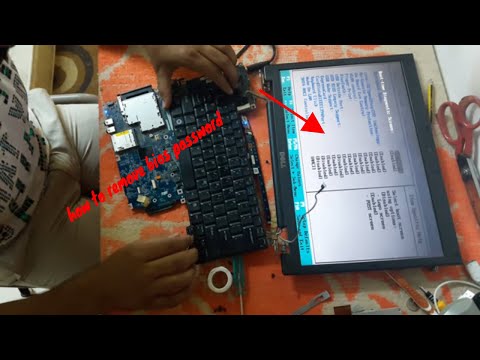 How To Remove a BIOS/CMOS Password dell toshibah and lenovo by up your skiil