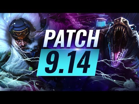 Best Champions TIER List – League of Legends Patch 9.14