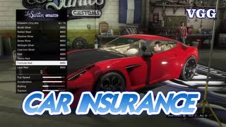 Car Insurance Explained/Cars Not Saving/Disappearing GTA V 5 Video Game Genius