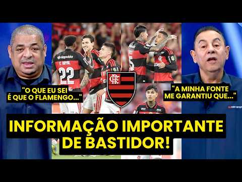 “A MINHA INFORMAÇÃO É ESSA! NENHUM JOGADOR do FLAMENGO vai…” SAIBA TUDO!