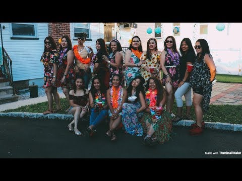 hawaiian theme birthday in new jersey! -- montage