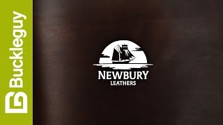 Newbury Leathers, Balmoral | Chocolate | USA Leather Demo