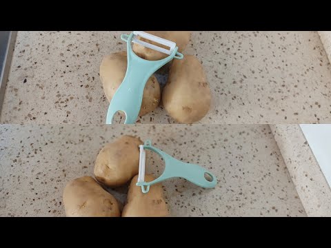 Super Quick Potato Peeling Using Potato🥔 Peeler