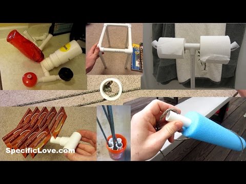 10 Life Hacks with PVC #7 Video