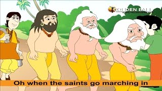 When The Saints Go Marching In Song with Lyrics | Kids Songs, English Rhymes For Children, Poem