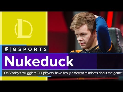 Nukeduck on Vitality's struggles: Our players 'have really different mindsets about the game'