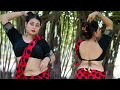 BONG SOUMI SAREE LOVER Red Saree Black Blouse Sareelove Saree