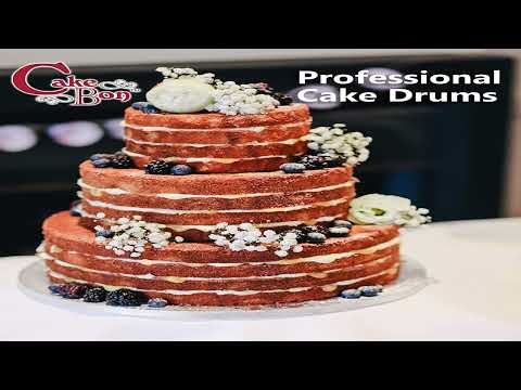 Bon produit -  Cakebon Cake Drums Rond 14 Pouces - (Blanc, 1-Pack) - Robuste 1/2 Pouce d'Épaisseur