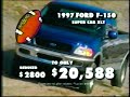 1997 Ford Taurus Mustang F 150 Super Bowl Commercial Superbowl Ford Mustang Viral Vhs Football