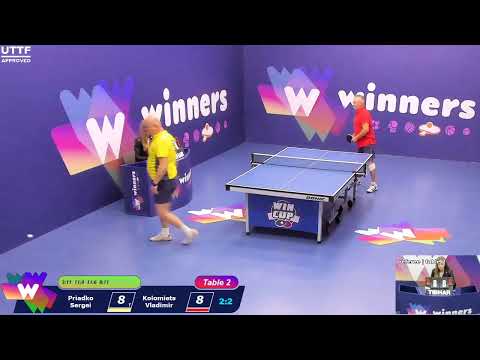 WINners CUP table 2  11.09 Priadko Sergei - Kolomiets Vladimir  21:30