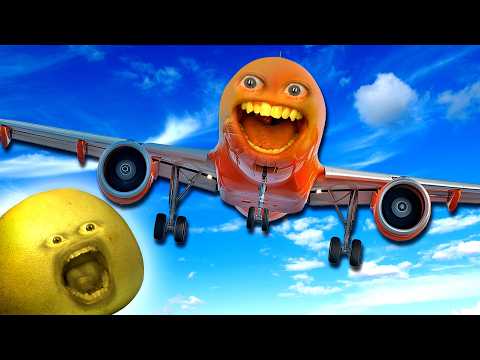 討厭的橘子 - 令人抓狂的航空公司！ (Annoying Orange - Annoying Airlines)