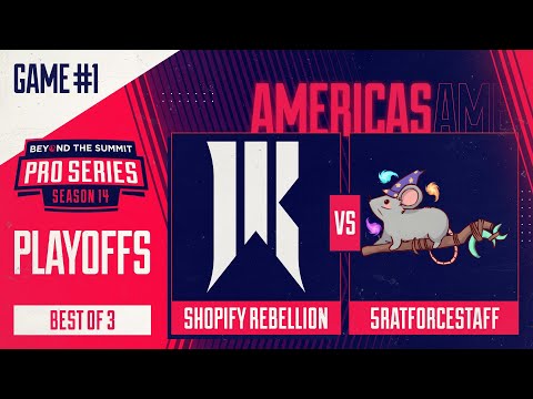Shopify Rebellion vs 5RFS Game 1 - BTS Pro Series 14 AM: Playoffs w/ rkryptic, neph & Cptn.Canuck