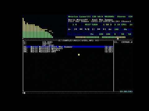 PC without HDD as CD/DVD music player #doscember #nohdd