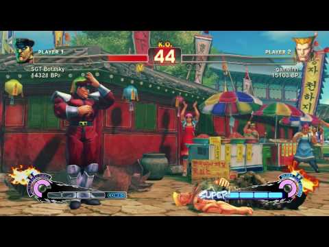 SSF4 - SGT Botasky (Dictator/Bison) vs. gameinn/Daigo (Guile)