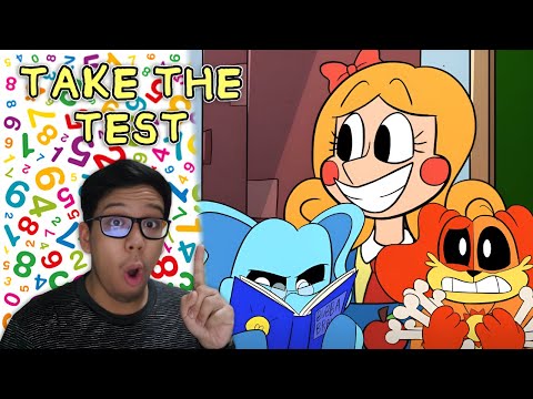 RecD - Take The Test - Miss Delight, Catnap & Smiling Critters Fan Song (REACTION)
