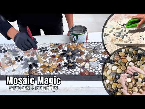 How to Create a Fun and Friendly Stone Mosaic for Your Home!