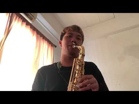Rhapsody for Alto Saxophone : André Waignein Movement 1 Perform by Koko