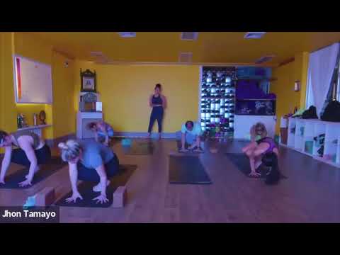 45 MINUTE YOGA [Adrianna's 200HR YTT Test] // #ACDcoaching by Adrianna David