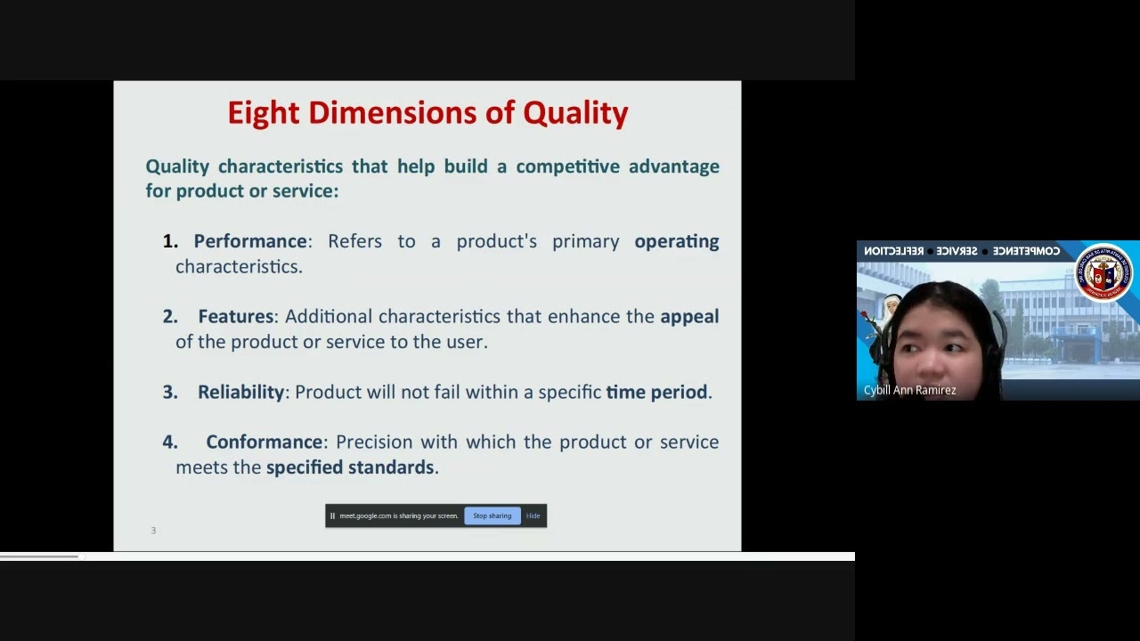 Part 1 CSR BSTM 3- Quality Service Management-  ISO/KAIZEN