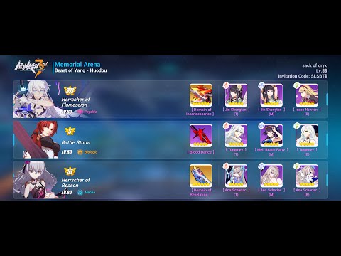 [HI3 SEA] EX MA - HFS(SSS) BS HR(SS3) || Huodou 31946