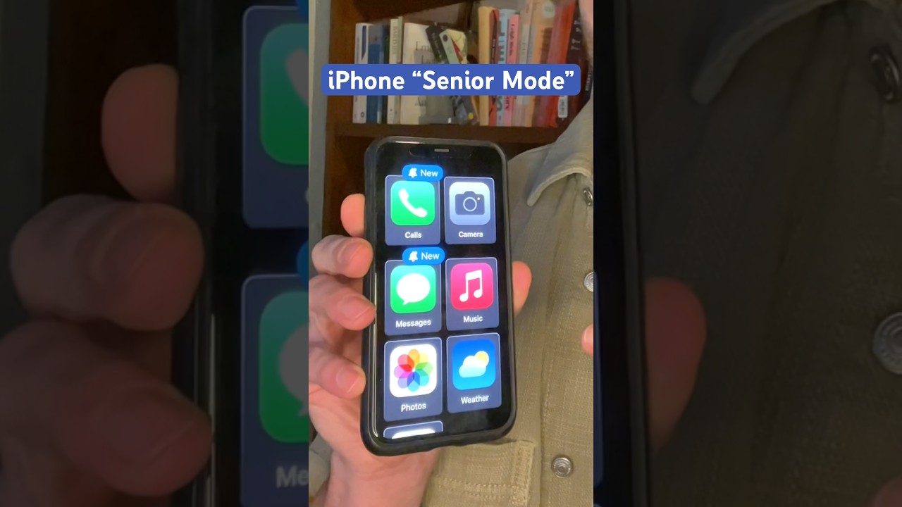Simplify Your iPhone with the New “Senior Mode”